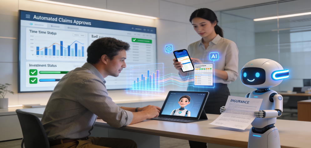 How AI Is Transforming Insurance and Financial Services Through Intelligent AI Agents and Workflow Automation (1)