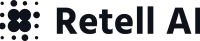 retell ai -logo-black